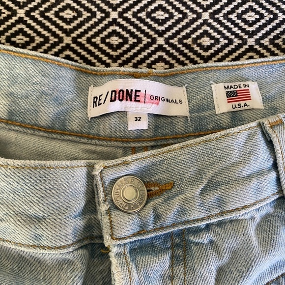 NWT Re/Done Double Yoke Jeans, size 32 - Picture 4 of 9